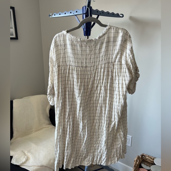 Urban Outfitters Checkered Babydoll Mini Dress - M/L - Picture 6 of 10